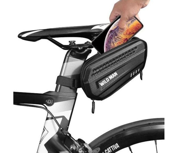 WildMan ES7 1.2L Uchwyt rowerowy sakwa pod siodełko czarna - 1355432 - zdjęcie 3
